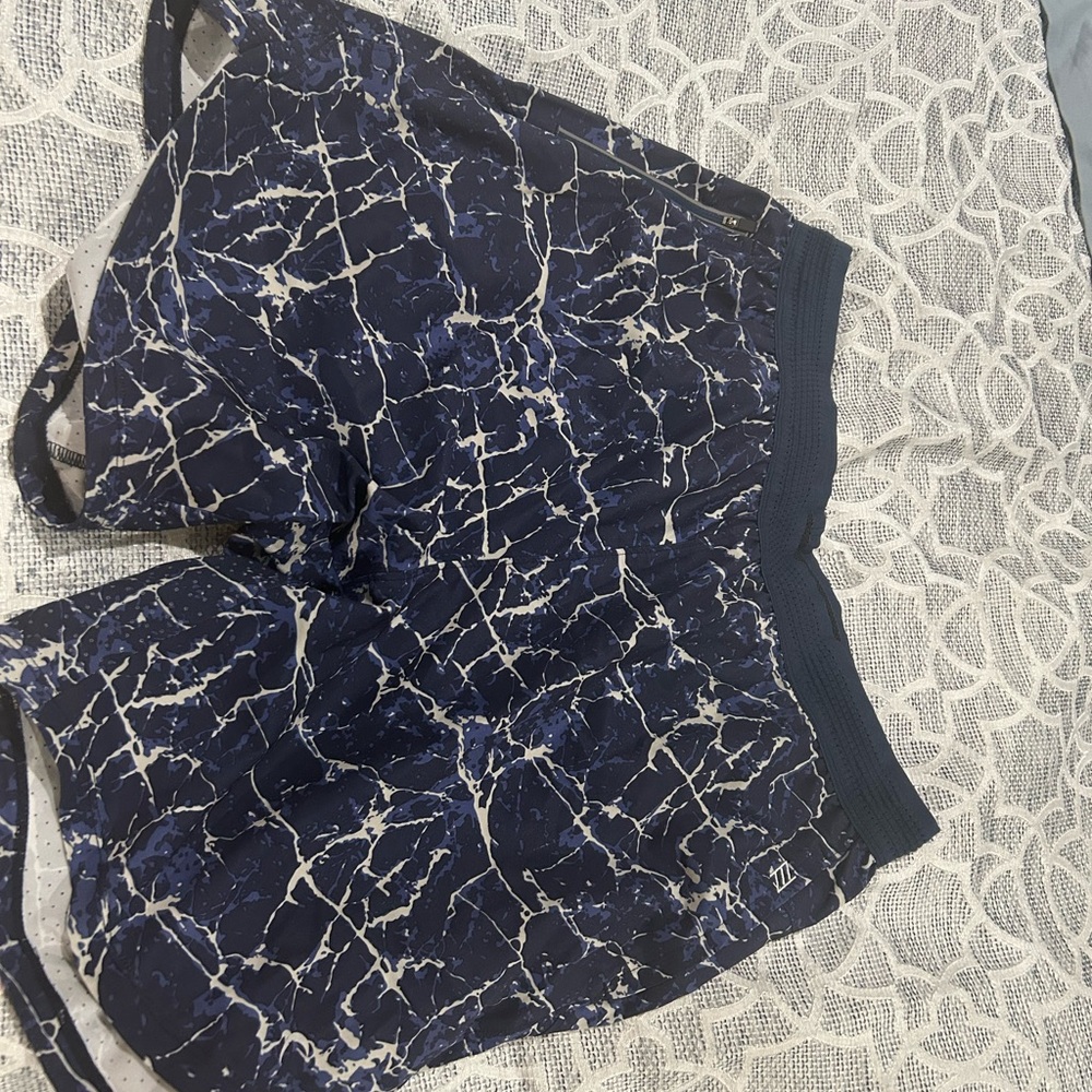 Mens blue tempest versatility shorts